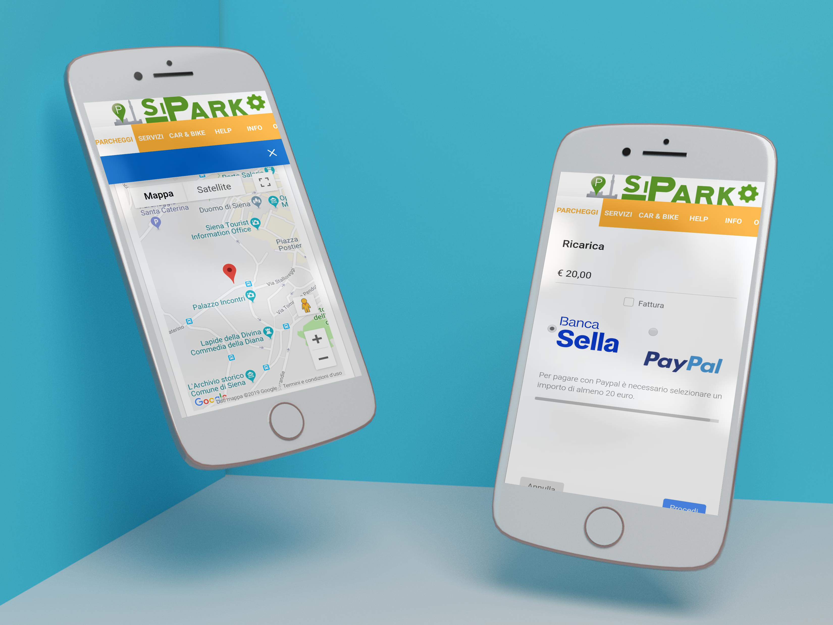 SiPark, l’applicazione per pagare il parcheggio a Siena, il video di presentazione